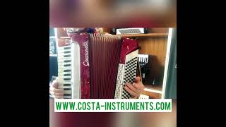 Accordion Crucianelli 96 Bass made in Castelfidardo Italy [upl. by Ludeman]