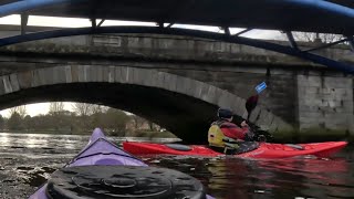 Paddling through Coleraine on the River Bann [upl. by Oinotna]