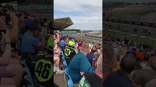 Silverstone MotoGP sprint race crash [upl. by Llevra147]