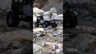 Jeep Wrangler Crawler RC On Axial SCX102 scalerc scc scalecustomcrawlers [upl. by Christina]