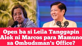 Leila de Lima Nagsalita na Ukol sa Position sa Gobyerno InoOffer sa Kanya sa Marcos Admin [upl. by Eidnarb]