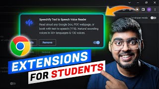 Top 10 SECRET Chrome Extensions for Students  These Extensions are really useful for Students 2022 [upl. by Misti]