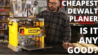 DeWalt DW734 Thickness Planer Review and Test [upl. by Rieger]