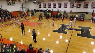 Hamilton West High School vs Steinert High School Mens Freshman Basketball [upl. by Leiram]