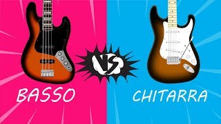 BASSO vs CHITARRA cosa è MEGLIO [upl. by Einatirb921]