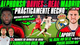 💥EL REAL MADRID DA por quotPRÁCTICAMENTE HECHOquot el FICHAJE DE DAVIES  NUEVA MASTERCLASS del COSTE CERO [upl. by Alyssa]