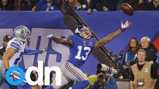 Is this the greatest catch in NFL history Odell Beckham Jrs incredible touchdown [upl. by Bushey390]