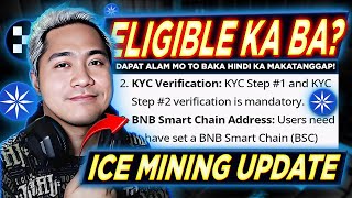 MAKAKATANGGAP KA BA SIGURADO KA NABA  iCE Network Mining Update QUALIFICATION TO RECIEVE TOKEN [upl. by Cairistiona]