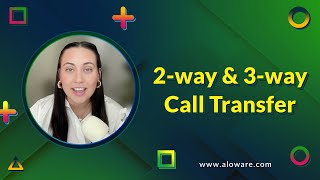 2way and 3way call transfer [upl. by Adnilra]