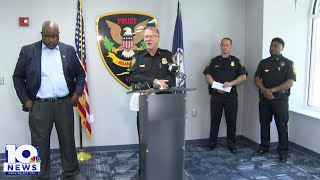 FULL PRESSER Roanoke police leaders address recent gun violence in the city [upl. by Wendalyn740]