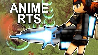 Anime RealTime Strategy Gameplay RTS [upl. by Netsoj]