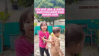 Pilih kanan  kiri araandfamily funny arachannelfamily cute [upl. by Bennir380]