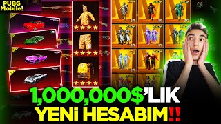 1000000 DOLARLIK BAPE XLİ YENİ HESABIMI TANITTIM❗İNANILMAZ NADİRLİKTE YENİ HESABIM❗  PUBG MOBİLE [upl. by Renrag157]