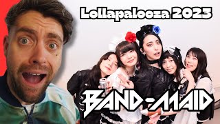 quotUK Drummer REACTS to BANDMAID  Full Show Live at Lollapalooza 2023 REACTIONquot [upl. by Nancie487]