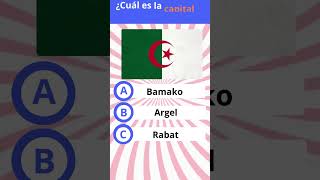 Parte 5  ¿Qué tanto sabes de CAPITALES de África quiz parati [upl. by Nadeen808]