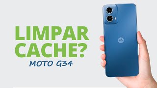 Como limpar CACHE de um aplicativo no Moto G34 Rápido [upl. by Ameluz]