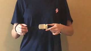 How to adjust your cadet belt [upl. by Krystin]