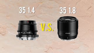 Lens Battle TTArtisan 35mm F18 AF vs 35mm F14 MF [upl. by Akimehs]