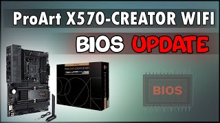 ProArt X570 CREATOR WIFI BIOS UPDATE [upl. by Nylssej]