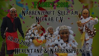 08022018 Hexentanz amp Narrensprung in SulzNeckar [upl. by Fagen738]