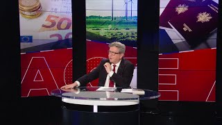 Face à BFM Présidentielle 2022 – JeanLuc Mélenchon [upl. by Barnet258]