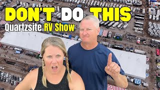 Quartzsite RV Show Whats better Quartzsite or Tampa Your Ultimate Guide [upl. by Bordie]