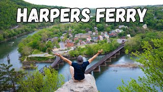 EXPLORING HARPERS FERRY WV  Hiking History and and happiness [upl. by Hailahk]