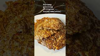 Tortang giniling Filipino torta is an omelette with ground beef onions tomatoes and garlic foodie [upl. by Annaehs]