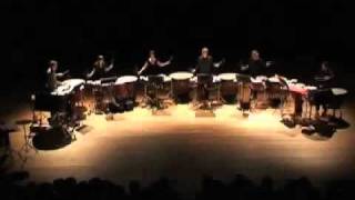 Synergy Percussion Xenakis  Pleiades Peaux [upl. by Faxun]