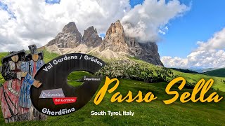 Natures Beauty Val Gardena  Passo Sella in the DolomitesItaly [upl. by Humo]