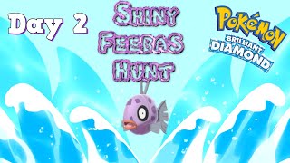 Pokémon Brilliant Diamond Feebas Shiny Hunt 200 [upl. by Aglo949]