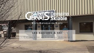 Les Casiers à ski sur le domaine skiable [upl. by Neetsyrk261]