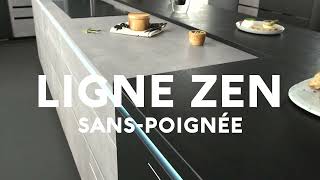 Ligne Zen  Cuisine sanspoignée  MOBALPA FR [upl. by Annua]