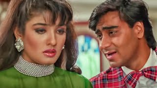 Mauka Milega To Hum  Ajay Devgn Raveena Tandon  Udit Narayan Alka Yagnik  Dilwale 1994 Song [upl. by Eicam]