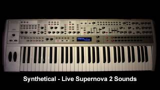 Novation Supernova 2 Pro X  Sequences 01 [upl. by Helbonia746]