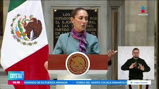 Certidumbre a empresarios en Palacio Nacional  Noticias con Crystal Mendivil [upl. by Manno]