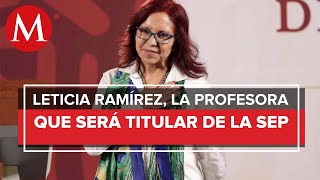 ¿Quién es Leticia Ramírez la nueva titular de la SEP [upl. by Edas]