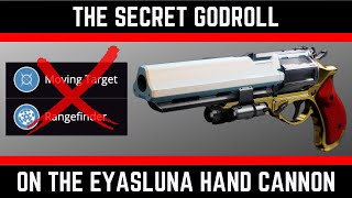 The Secret God Roll for Eyasluna in Destiny 2 PVP [upl. by Ahsakat131]