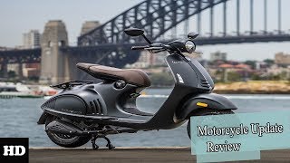 2018 Vespa 946 150cc ABS Emporio Armani Edition  Review Look in HD [upl. by Haroved]