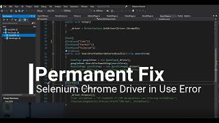 Selenium Fix Cannot Access the file ChromeDriverexe FOREVER [upl. by Adnirol]