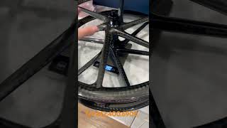 Lightest 6 Spoke Wheelset cycling weightweenies trekmadone cyclinglife bikelife [upl. by Ehr]