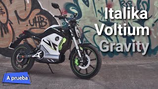 Italika Voltium Gravity  Manejamos la nueva moto 100 eléctrica  Autocosmos [upl. by Terraj]