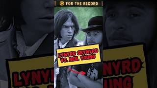 The FUED Between Lynyrd Skynyrd and Neil Young rockstories feuds shorts [upl. by Chiquia859]