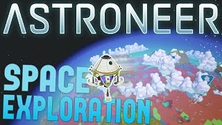 Astroneer  Space Ship Launch  Exploring Space  New Exotic Planet  Astroneer Gameplay Part 5 [upl. by Rue]