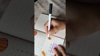 Bullet journal bulletjournal november 2024 ytshorts art sketch drawing [upl. by Magnien600]