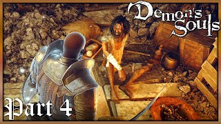 Demons Souls  Stonefang Tunnel Filthy Man  Walkthrough Part 4 [upl. by Lind]