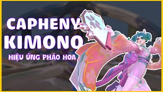 Capheny Kimono  Hiệu Ứng Pháo Hoa Cực Đẹp  Garena Liên Quân Mobile [upl. by Charron370]