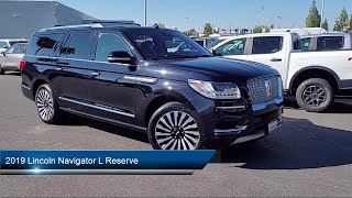 2019 Lincoln Navigator L Reserve Sport Utility Sacramento Roseville Elk Grove Folsom Stockton [upl. by Einaffyt615]