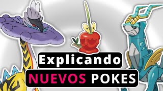 Explicando Los Pokemon del DLC  Electrofuria Ferrotesta Archaludon y Dipplin [upl. by Enerak]