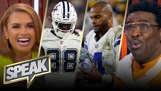 Cowboys escape with a win vs Steelers Is CeeDee Lamb’s outburst at Dak a red flag  NFL  SPEAK [upl. by Chiaki]